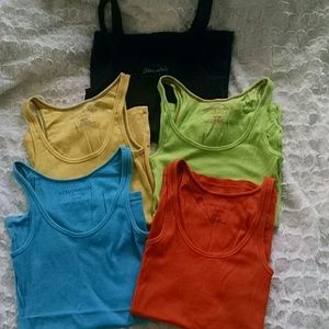 Tank tops.