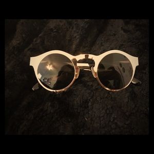 Spitfire Gold Sunglasses