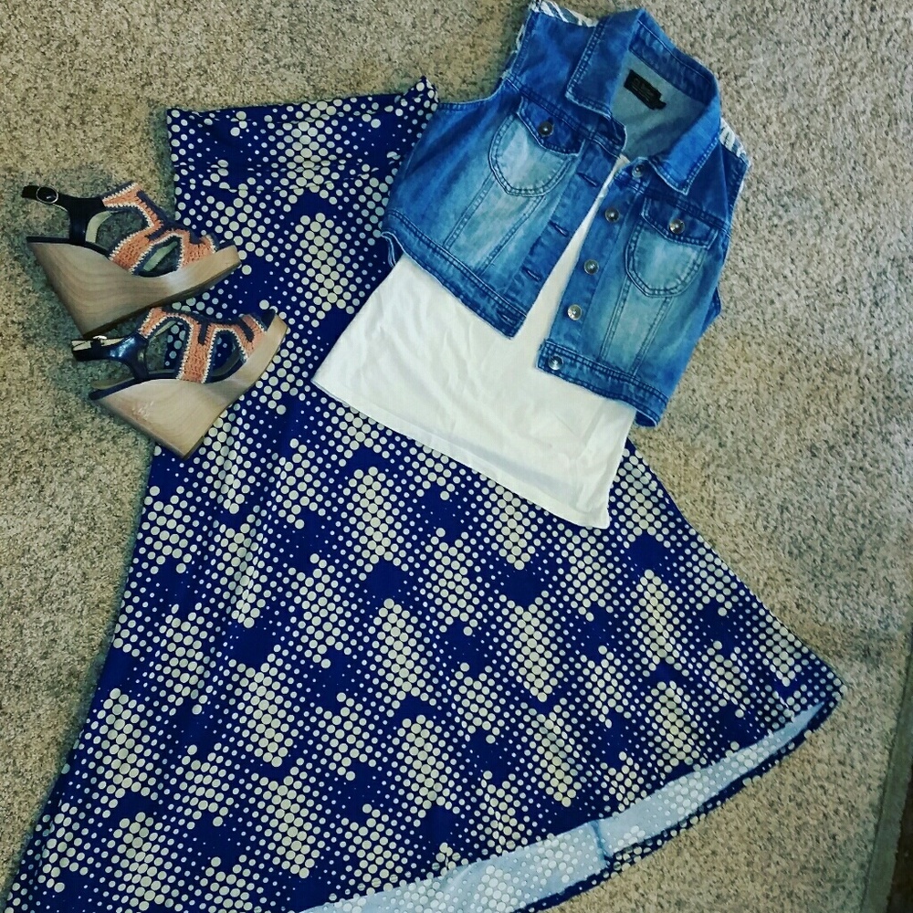 Lularoe Maxi Skirt - XXS NWOT