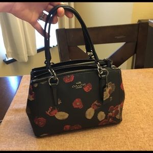 Coach Floral Handbag