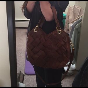 Cole Haan Light Brown Leather Bag