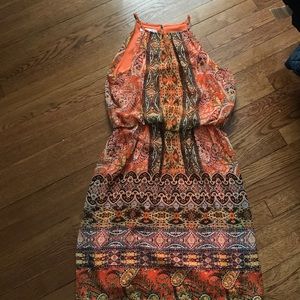 High Neck Spring/Summer Dress