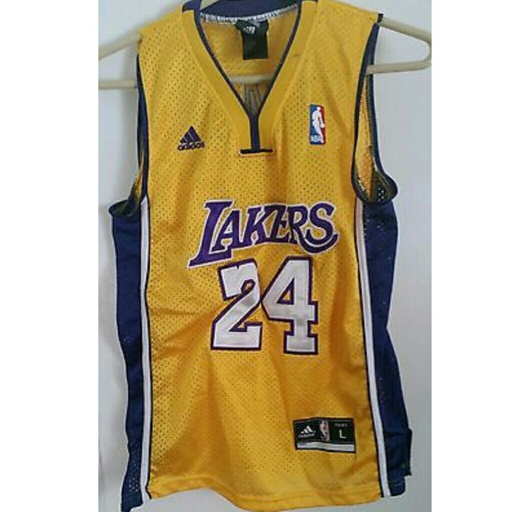 Youth Boy Los Angeles Lakers Basketball Jersey #24