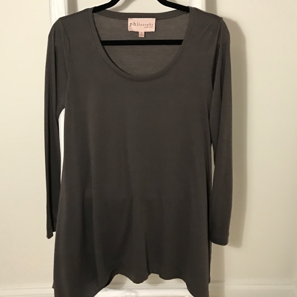 Philosophy Plum Tunic