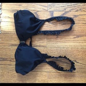 Black Bathing Suit Top