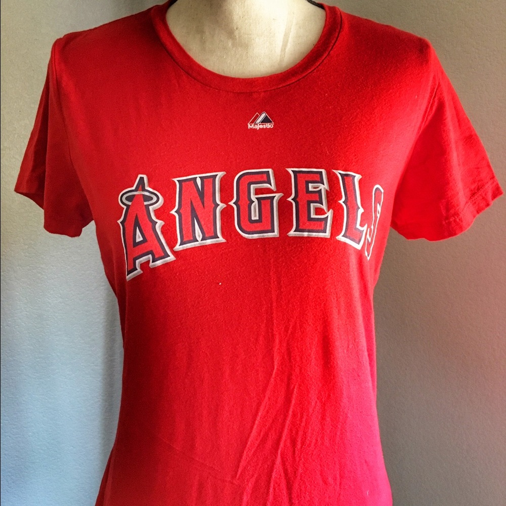 MLB Angels Baseball Pujols Fitted T-Shirt