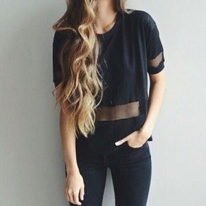 Brandy Melville Mesh Top