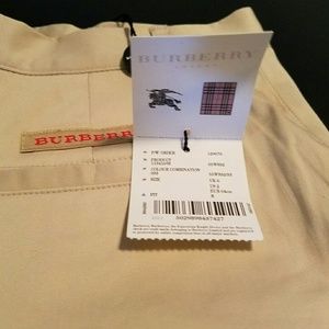 NWT Burberry Women's  Golf shorts 2