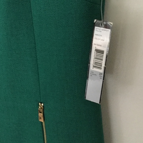 Tahari Emerald Green Sheath Dress - Picture 3 of 4