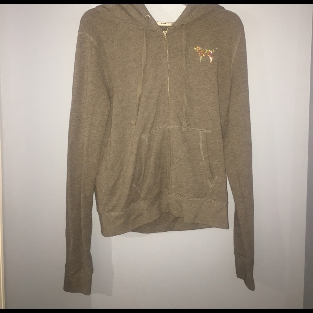 RARE Victoria secret fashion show zip up jacket!