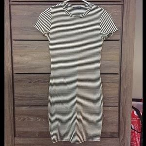Striped tshirt dress