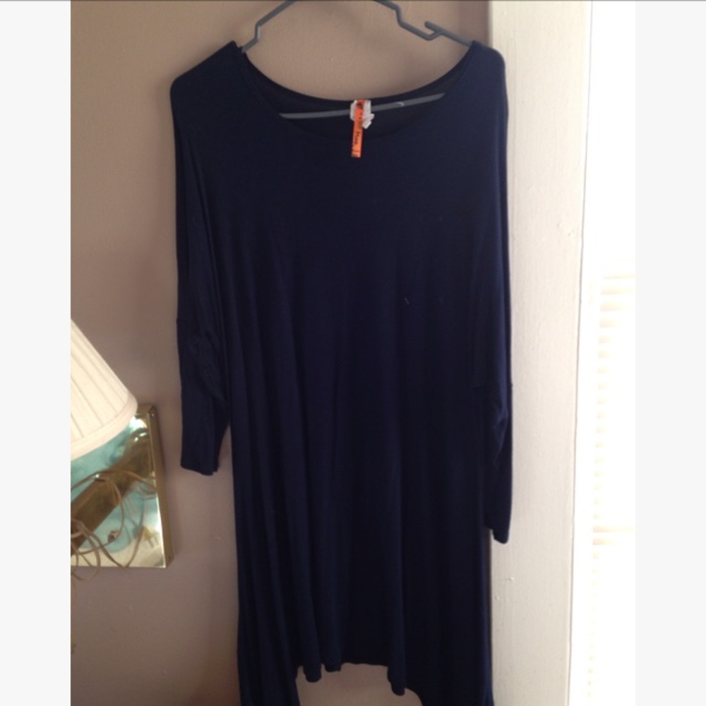 Navy blue tunic