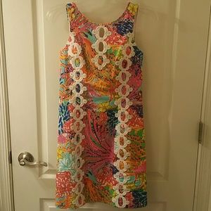 Lilly Pulitzer Shift Dress Fishing for Compliments