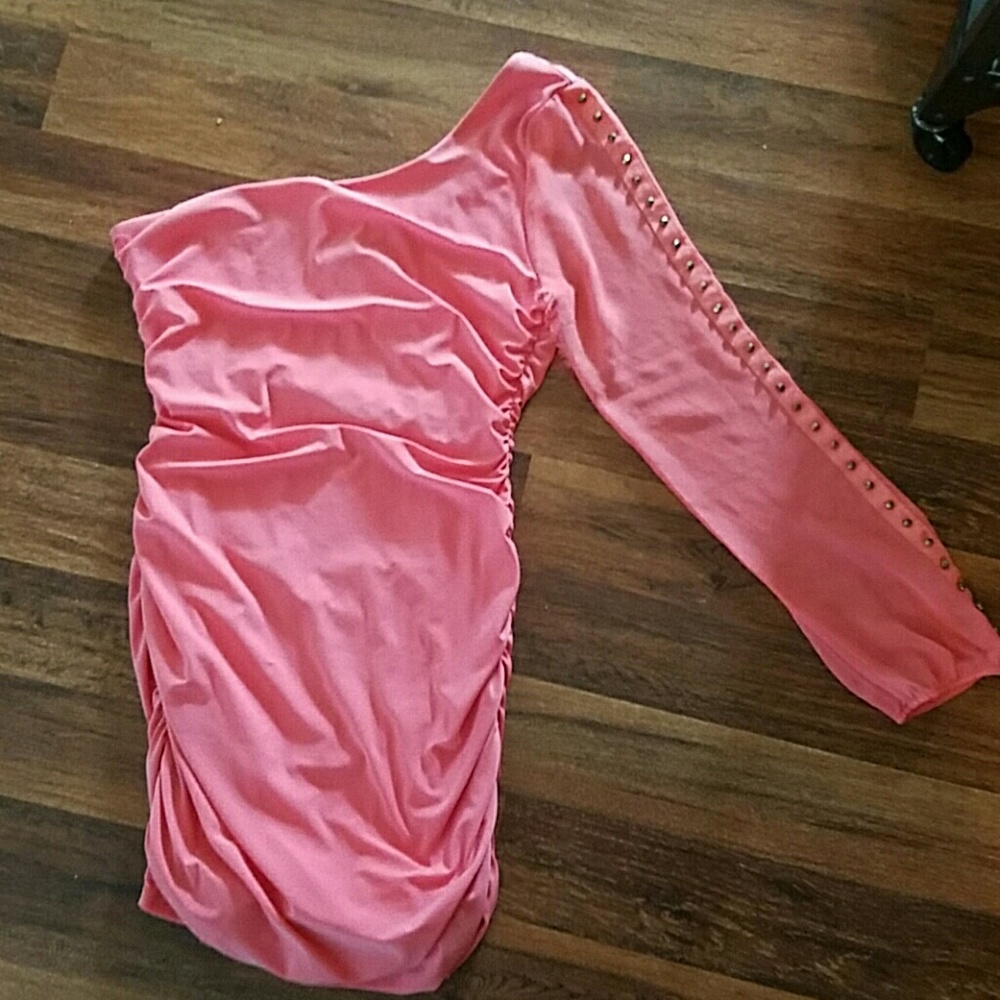 One shoulder sexy Dress