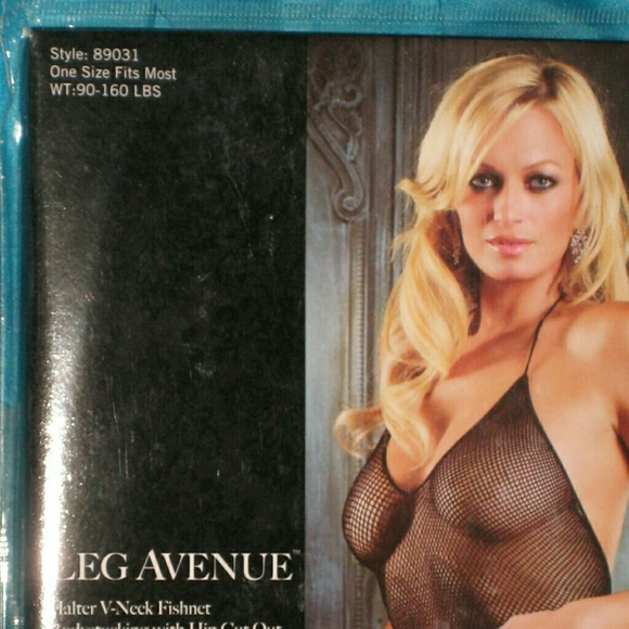 LAST CHANCE Leg Ave Fishnet Garter Body Stocking - Picture 2 of 3