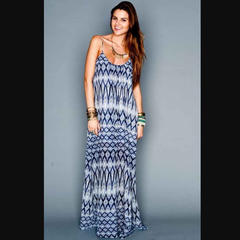 Show Me Your Mumu Trapeze Maxi Dress