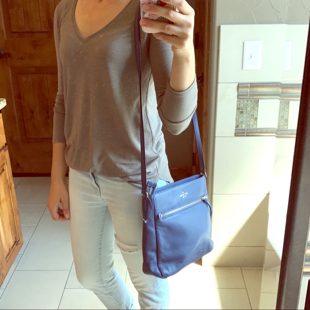 Kate Spade Blue Crossbody Bag