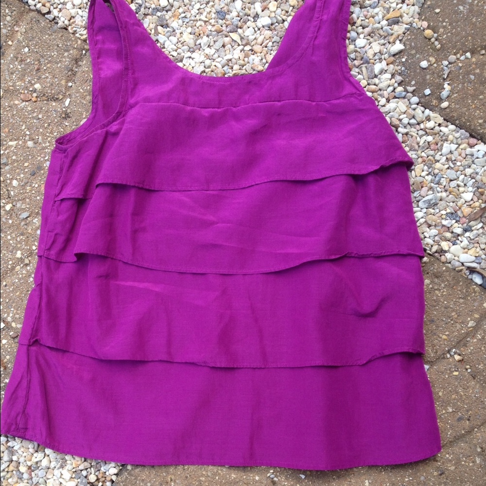 🎈SOLD🎈  Layered top by Ann Taylor - Picture 2 of 4