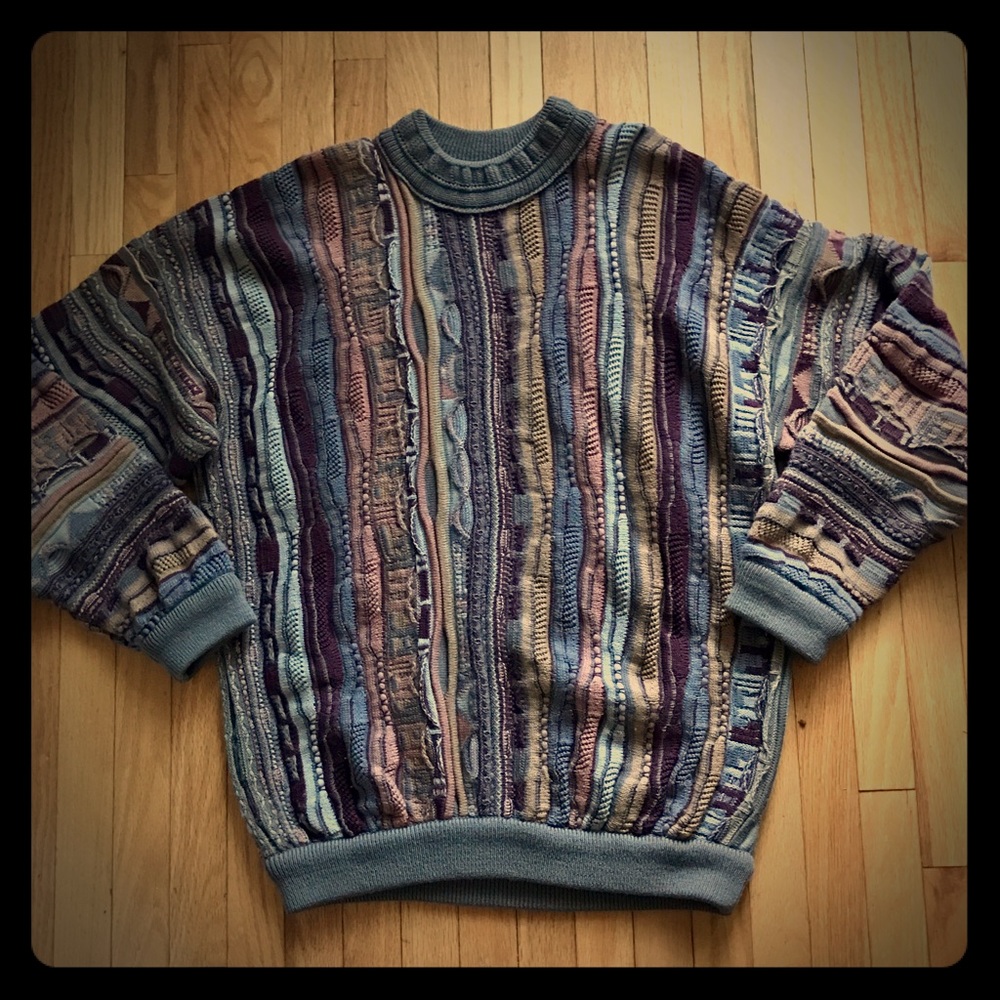 Men's vintage COOGI sweater XL
