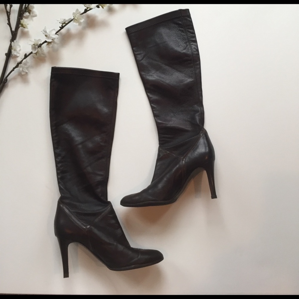 Cole Han fitted boots - 3" heel