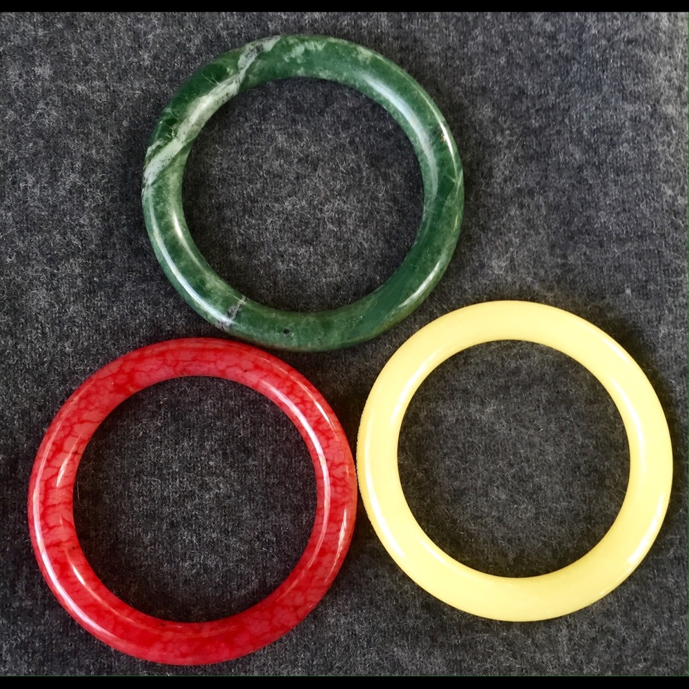 LADT CALLGenuine Japanese Jade Bangles