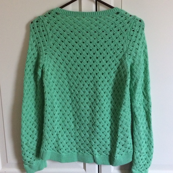 Anthropologie Moth green sweater. Small - Picture 3 of 4