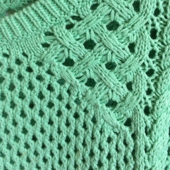 Anthropologie Moth green sweater. Small - Picture 4 of 4