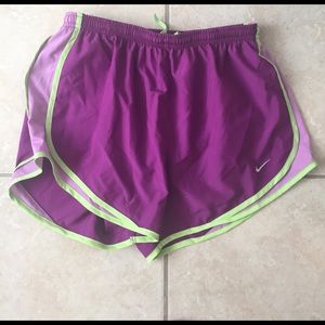 Purple Nike Dri-Fit Shorts