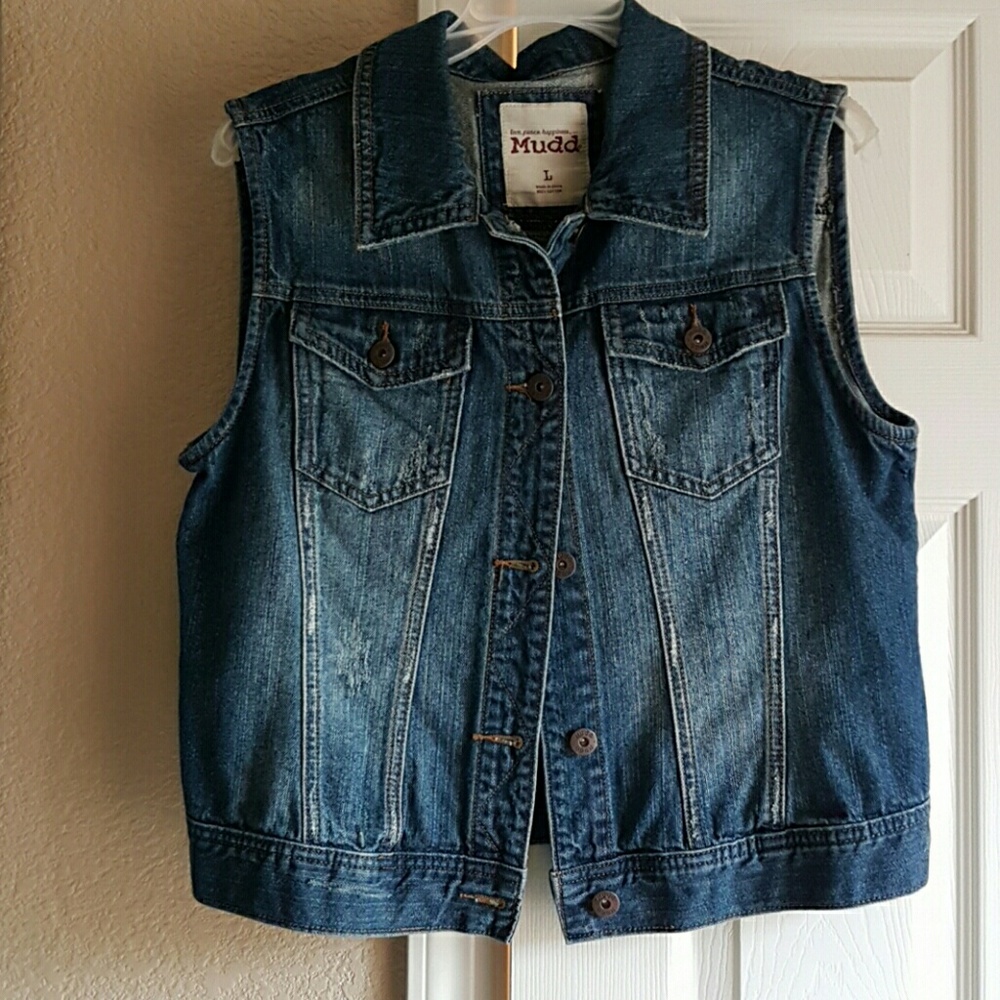 Women's/juniors denim vest
