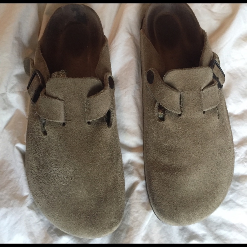 Tan Birkenstock Clogs Size 39 (EU)