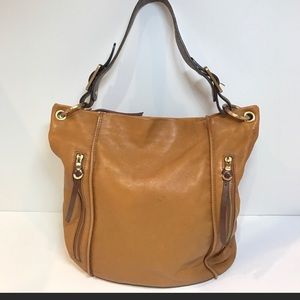 Christopher Kon brown leather handbag