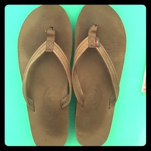 Women's Rainbow sandals- brown