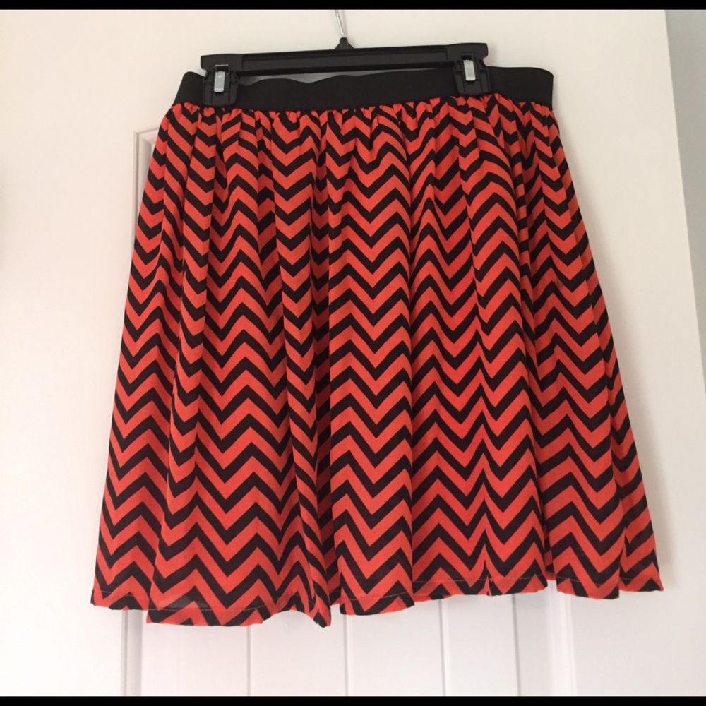 Chevron Skirt