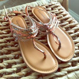 Never worn: Zigisoho sandals