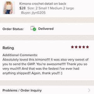 5 🌟🌟🌟🌟🌟 rate!  ✨Another satisfied posher!