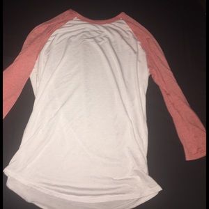 Orange and white shirt from Lularoe.