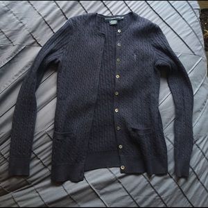 Navy Ralph Lauren Cardigan