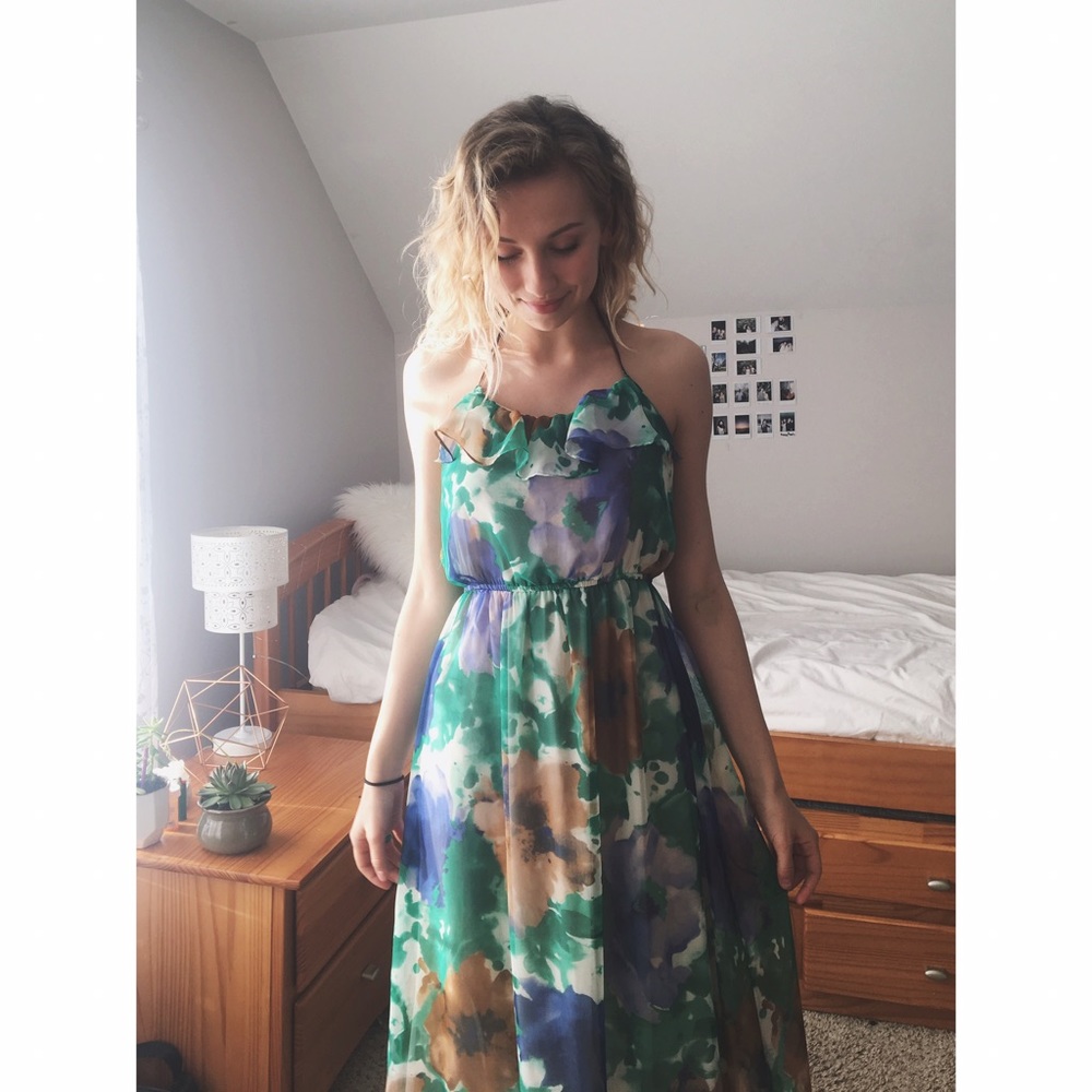 Maxi Floral Dress