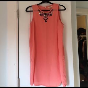 Peach Dress