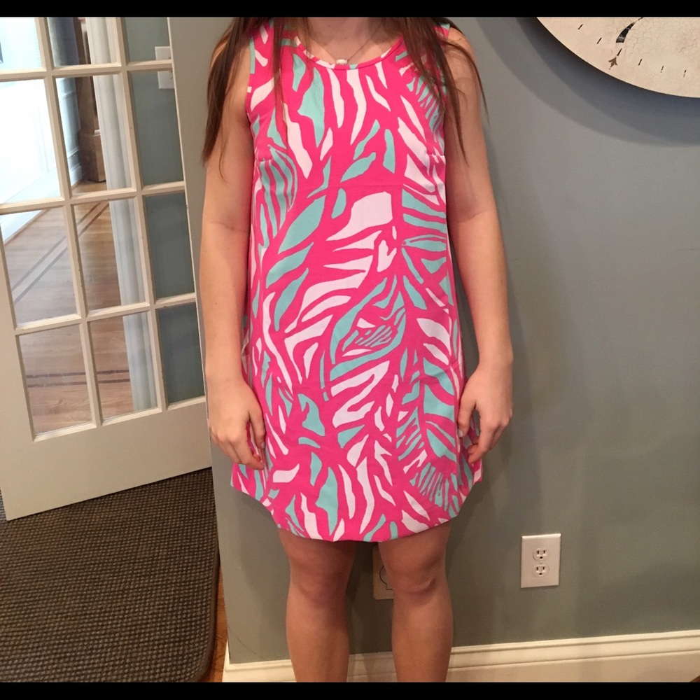 Lilly Pulitzer Sabrina Shift Dress in Capri Pink