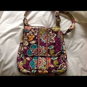 Vera Bradley mailbag plum crazy