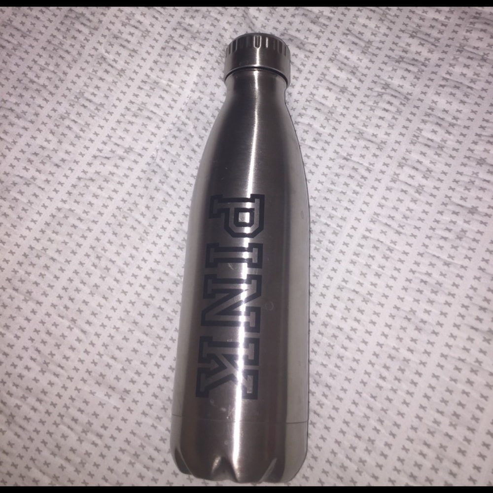 Pink meta bottle water