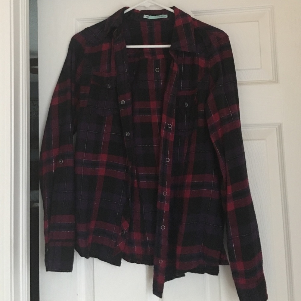 Maurices button up flannel