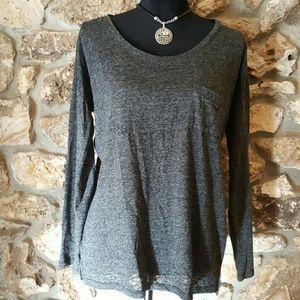 EUC Misses (XS) Boyfriend Tee L/S