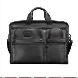 Tumi Leather Briefcase