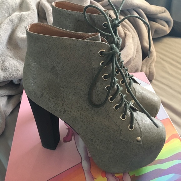 Jeffrey Campbell grey Lita - Picture 3 of 4