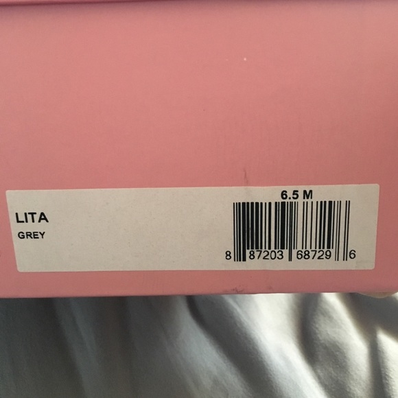 Jeffrey Campbell grey Lita - Picture 4 of 4