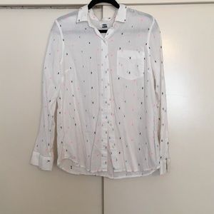 Button up patterned shirt
