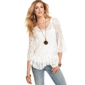 Free People lace top