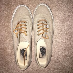 Sandy colored vans